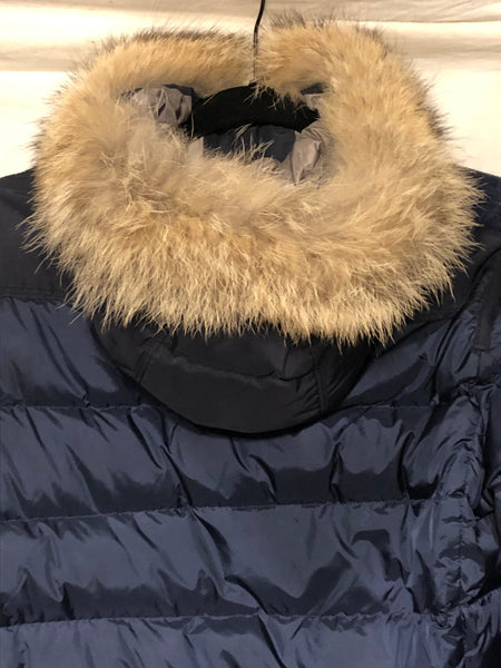 Parajumpers Kids Boys Navy Blue Ski Master Jacket, Size Y-M Age 12 - V & G Luxe Boutique