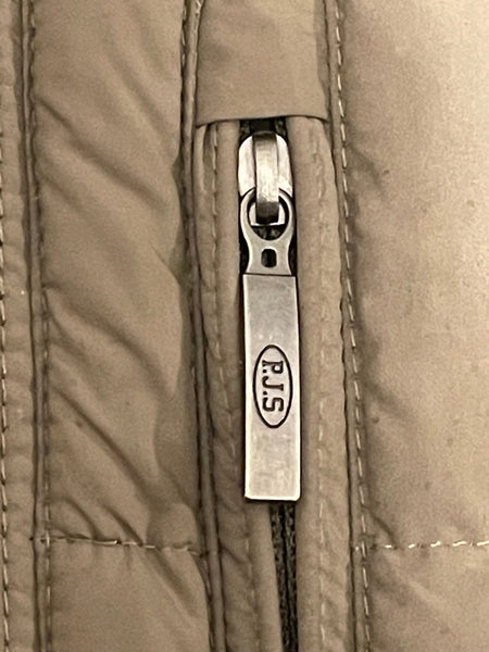 Parajumpers Mens Khaki Down Hooded Coat Jacket, Size Medium - V & G Luxe Boutique