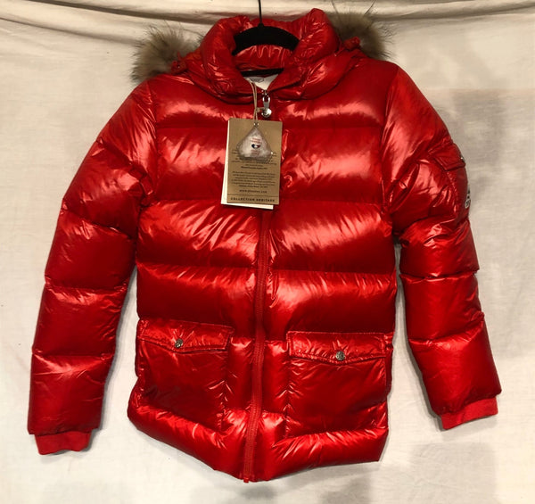 Pyrenex Brand New Kids Red Unisex Mascotte Jacket Coat, Age 14 / Small Adult - V & G Luxe Boutique