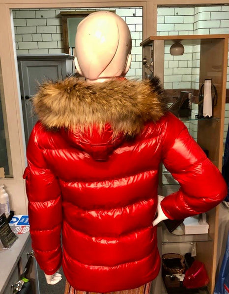 Pyrenex Brand New Kids Red Unisex Mascotte Jacket Coat, Age 14 / Small Adult - V & G Luxe Boutique