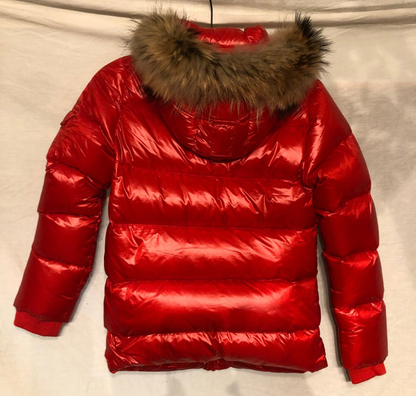 Pyrenex Brand New Kids Red Unisex Mascotte Jacket Coat, Age 14 / Small Adult - V & G Luxe Boutique