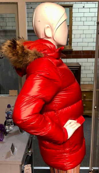 Pyrenex Brand New Kids Red Unisex Mascotte Jacket Coat, Age 14 / Small Adult - V & G Luxe Boutique