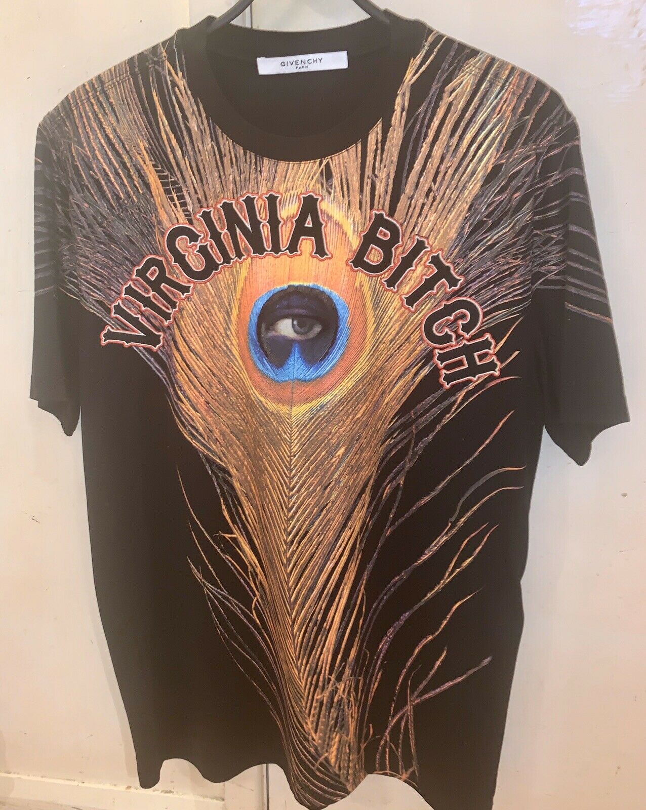 【値下げ】GIVENCHY VIRGINIA BITCH Tシャツ 15I 7751 480 ブラック サイズ：M (京都店) GIVENCHY(ジバンシィ) VIRGINIA BITCHTシャツ15I 7751 480 15I