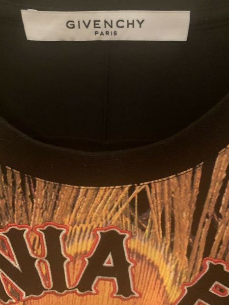 Givenchy Virginia Bitch Black Unisex Oversized T-shirt size XS VGC