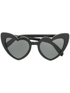 Saint Laurent Loulou heart-frame sunglasses - V & G Luxe Boutique