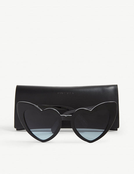 Saint Laurent Loulou heart-frame sunglasses - V & G Luxe Boutique
