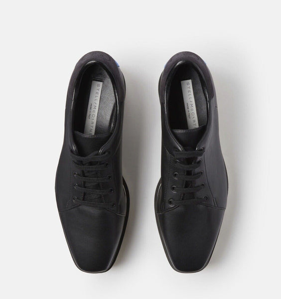 Stella Mccartney Black Sneak-Elyse Platform Sneakers UK Size 4.5 RRP £565 - V & G Luxe Boutique